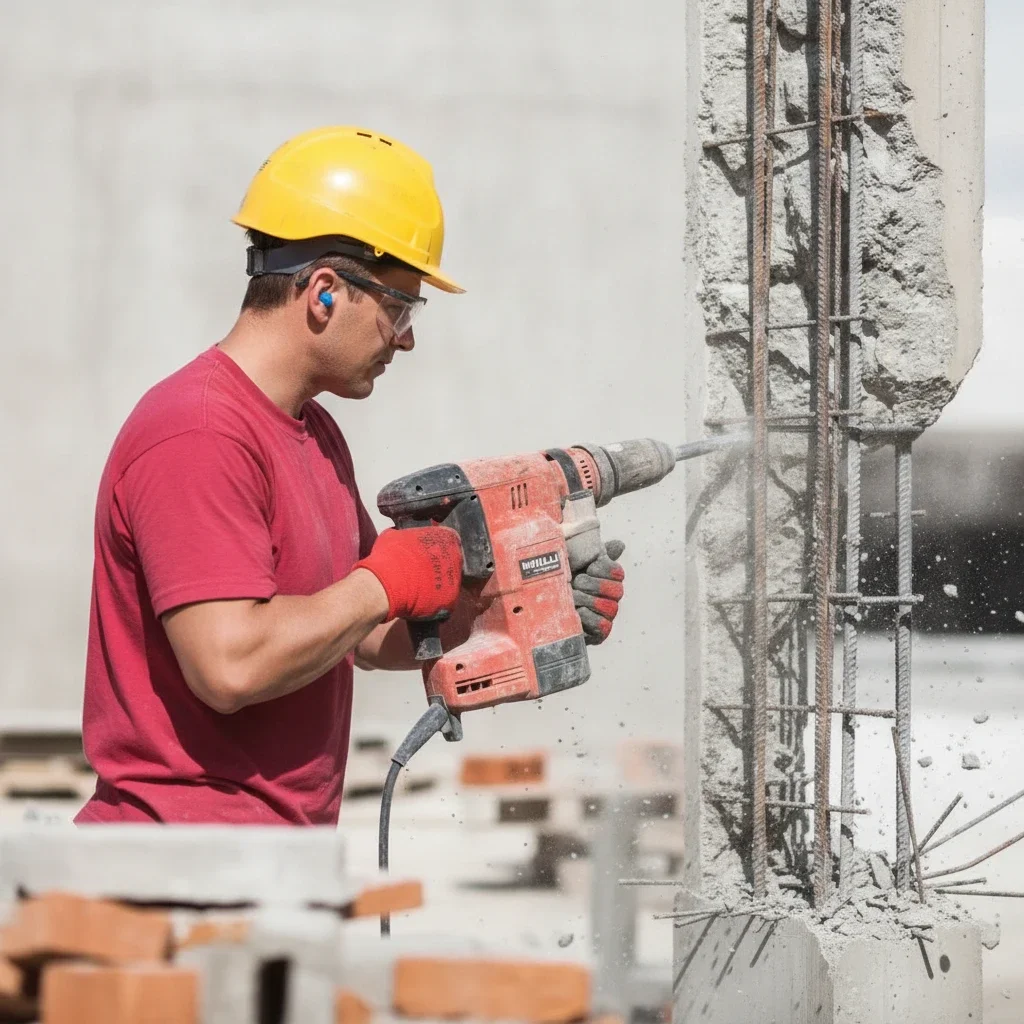 Recuperação de estruturas de edifícios